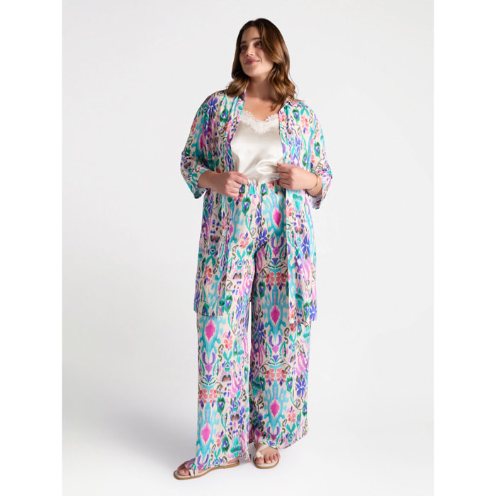 Fiorella Rubino - Chemisier estampado - Light - blue