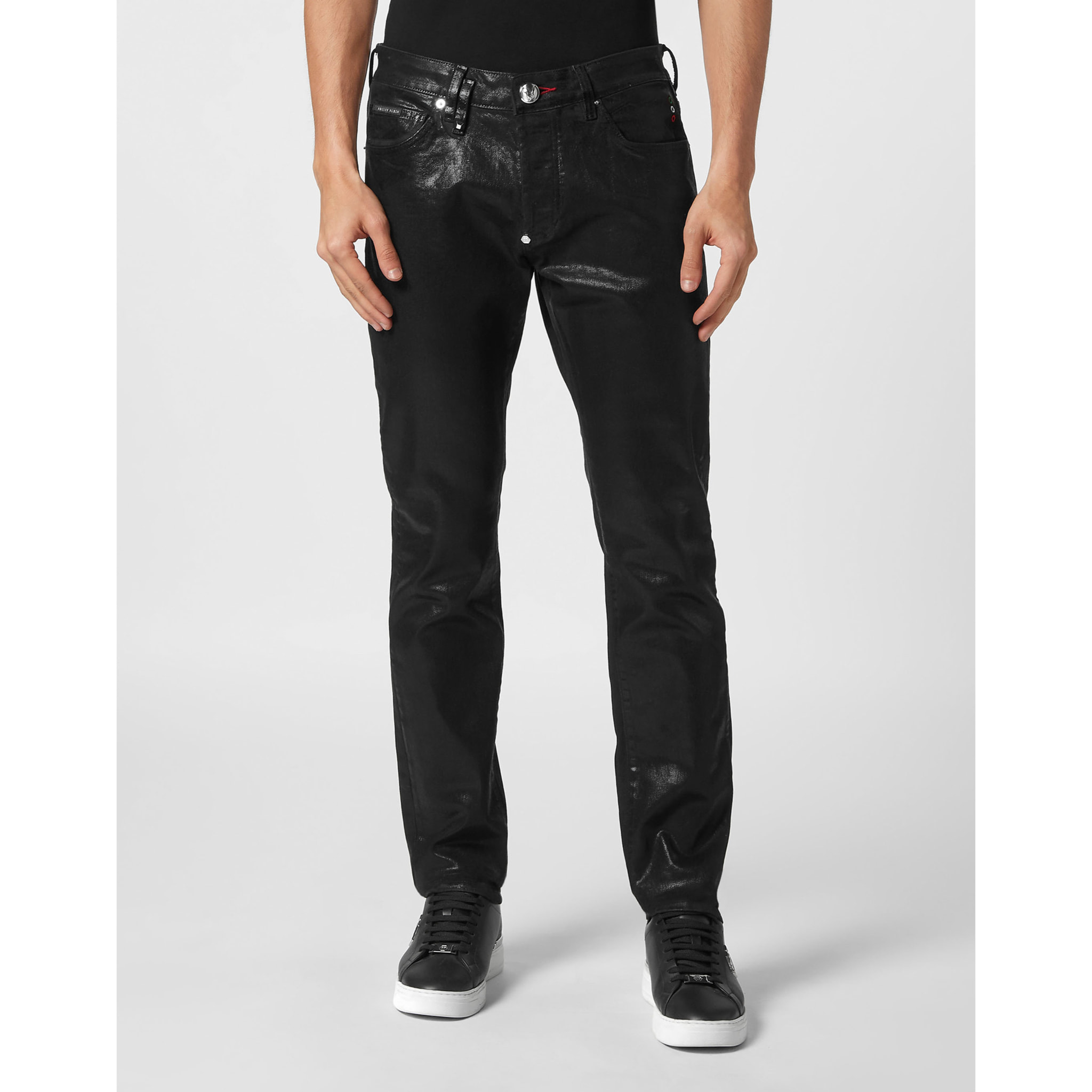 PHILIPP PLEIN Vaqueros de corte recto