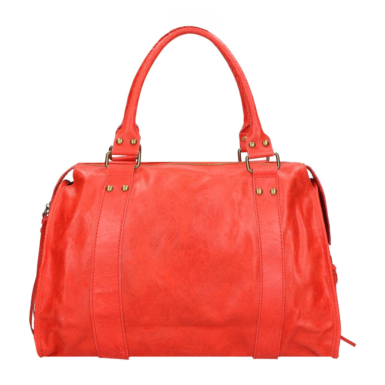 Borsa a spalla da donna - Modello Clara - Vera pelle - 41.0 x 28.0 x 13.0 cm