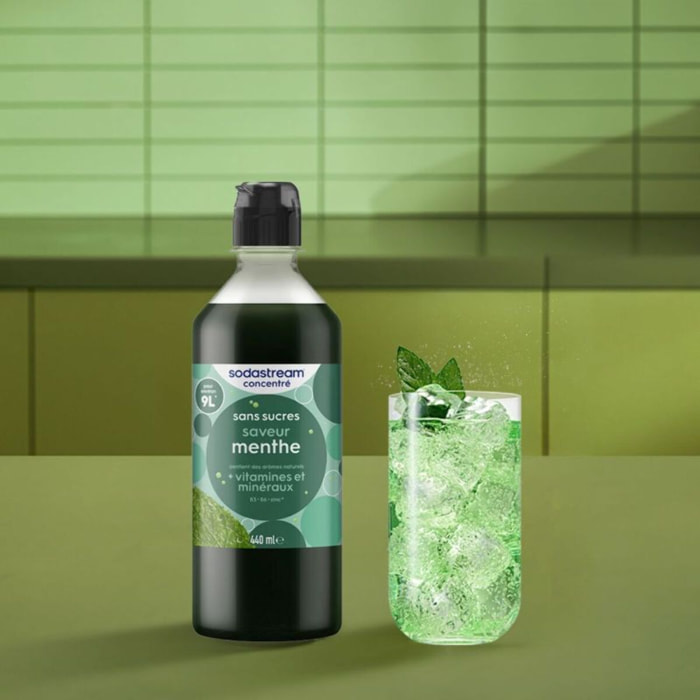 Concentré SODASTREAM MENTHE SANS SUCRES 440ml