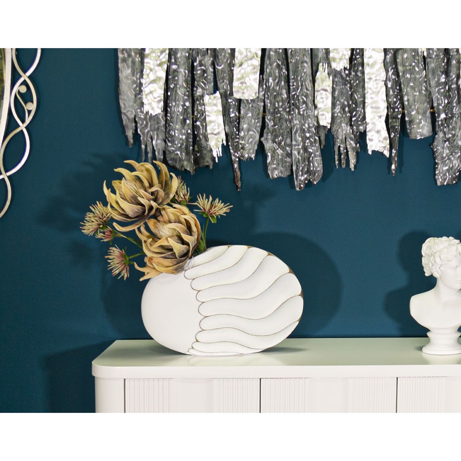 VASO RESINA LINES CM 34X11,5X24,5