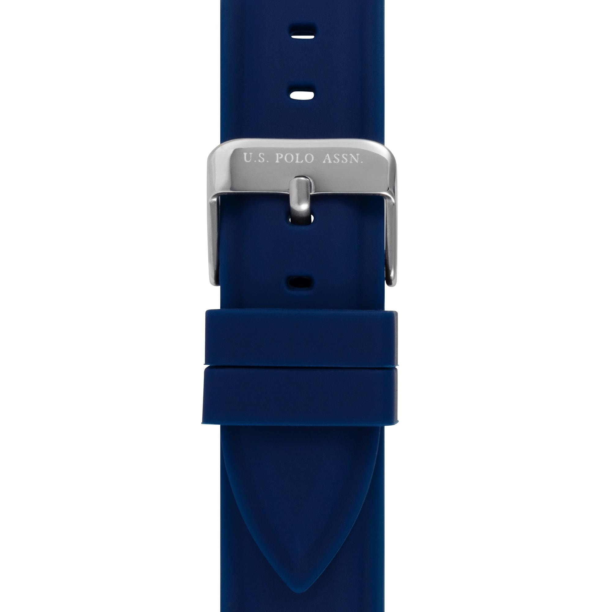 Orologio U.S. Polo Assn. In silicone blu