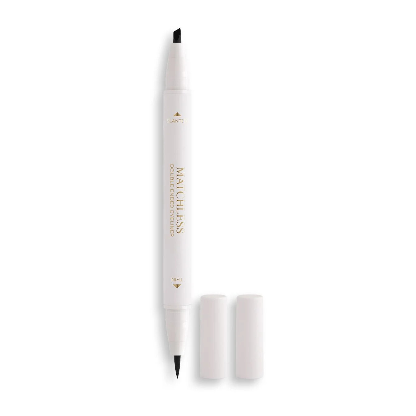 MATCHLESS - DOUBLE ENDED EYELINER Eyeliner nero a doppia punta in penna