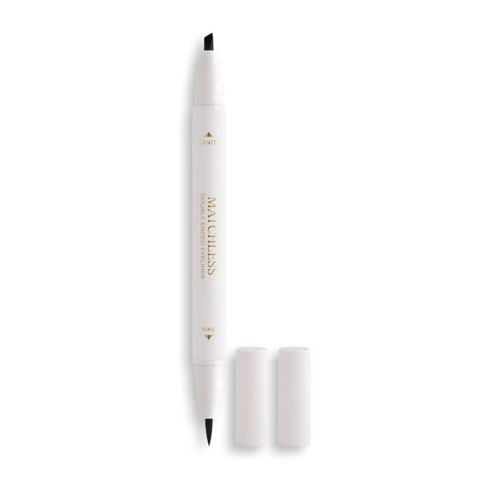 MATCHLESS - DOUBLE ENDED EYELINER Eyeliner nero a doppia punta in penna