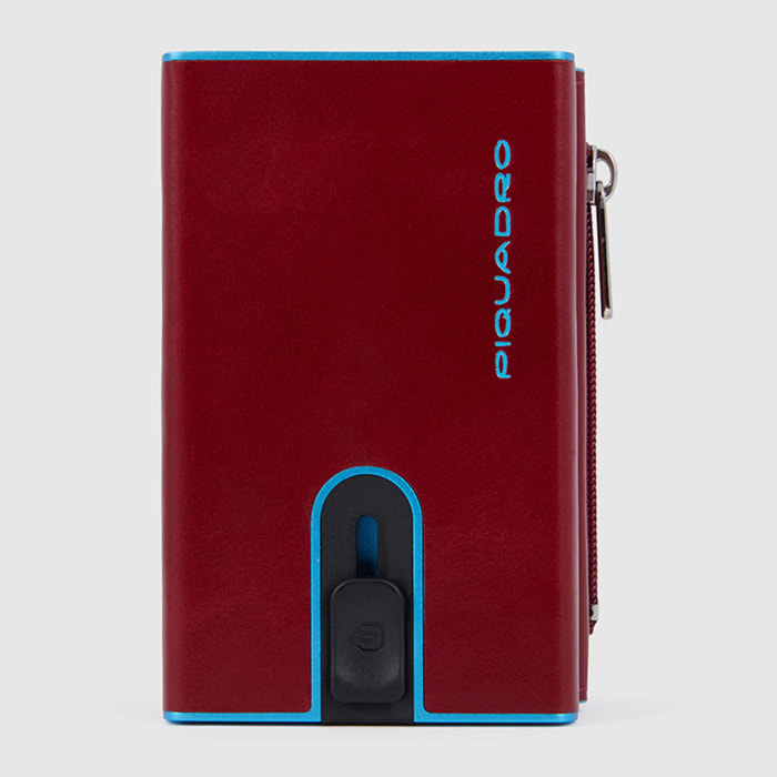 Piquadro Compact wallet with sliding system and coin pocket