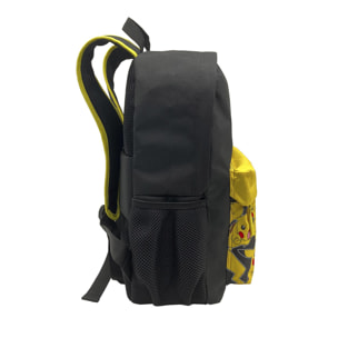 Pokemon Pikachu mochila americano, adaptable a carro. Compartimento portalaptop.