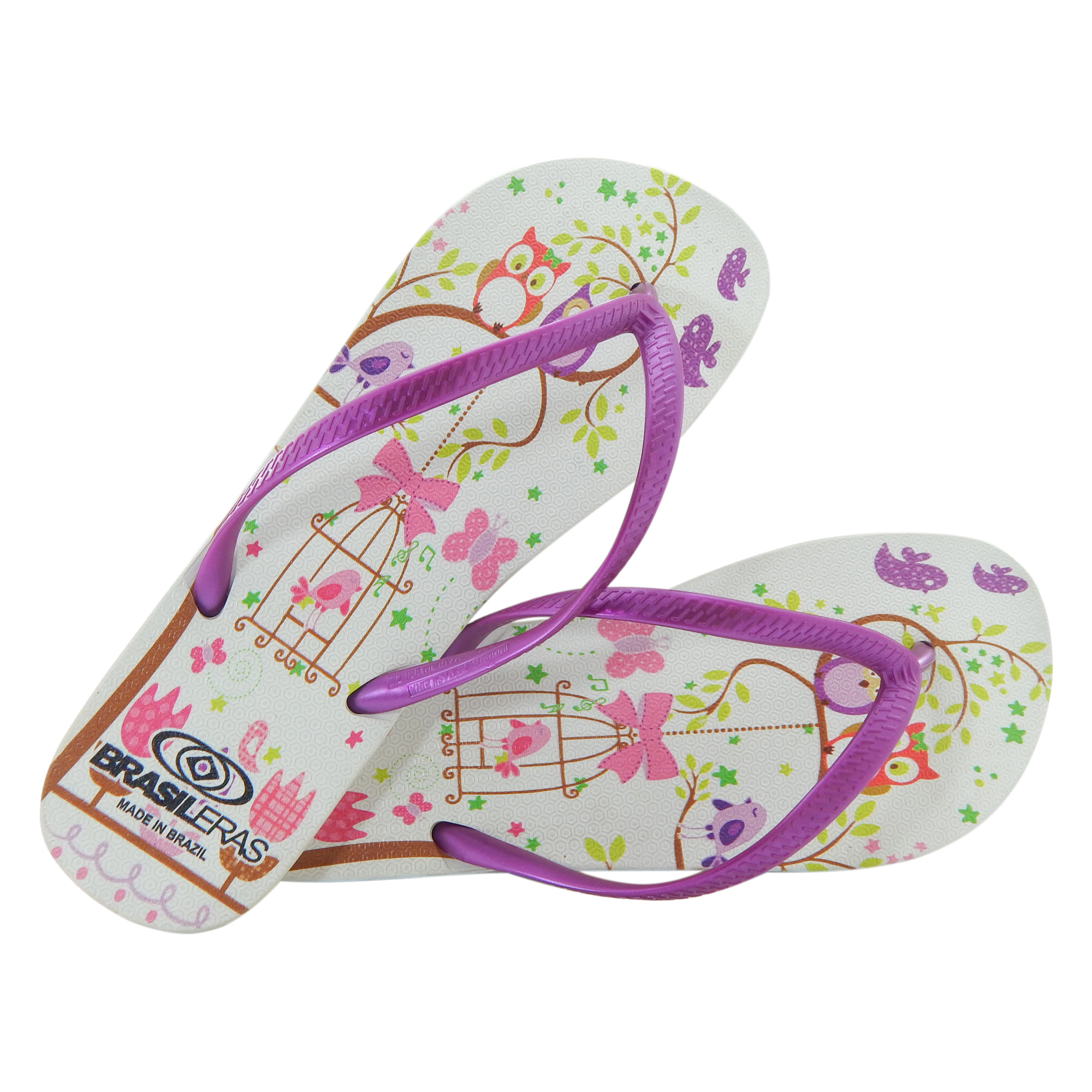 Chanclas de playa ,Printed Owl