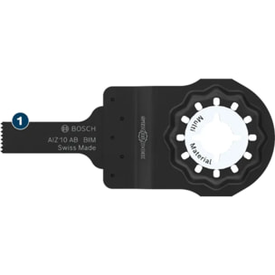 Lame pour coupe plongeante PRO AIZ 10 AB - Pour outils oscillants multi-fonctions - BOSCH - 2608669253