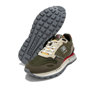 Zapatillas Casual Hombre Vibla Zig Flag Khaki D.Franklin