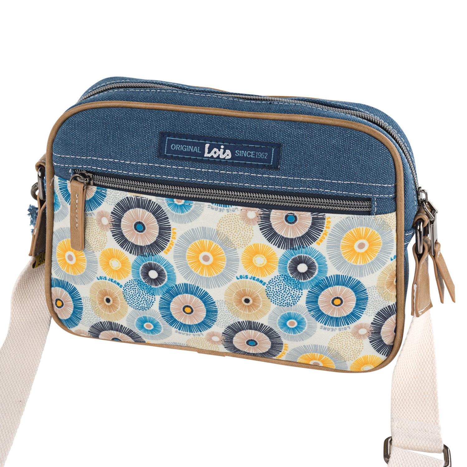 Bolso Bandolera Mujer Sint/Pu Lois Carolina Azul