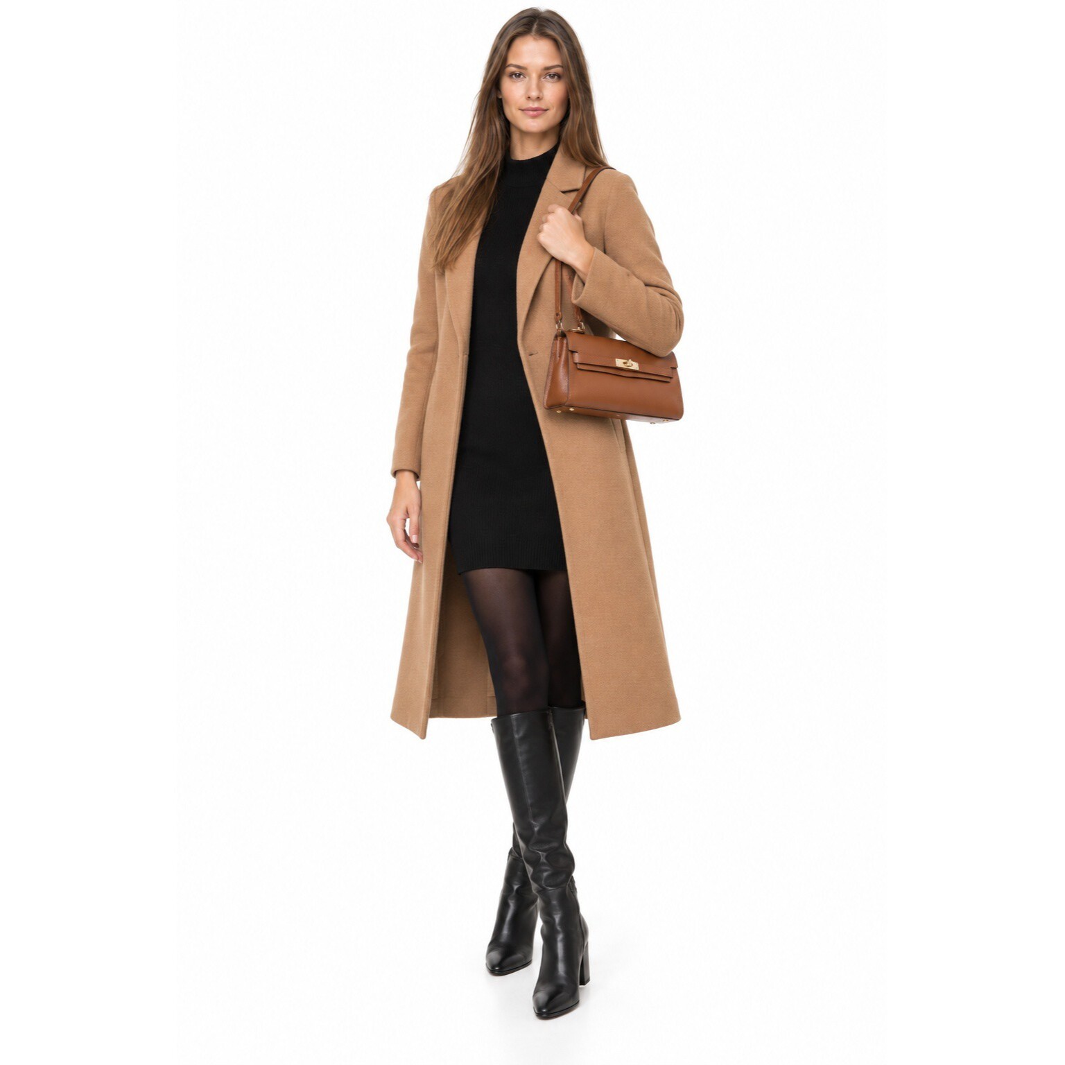Tote Anna Luchini Cammello