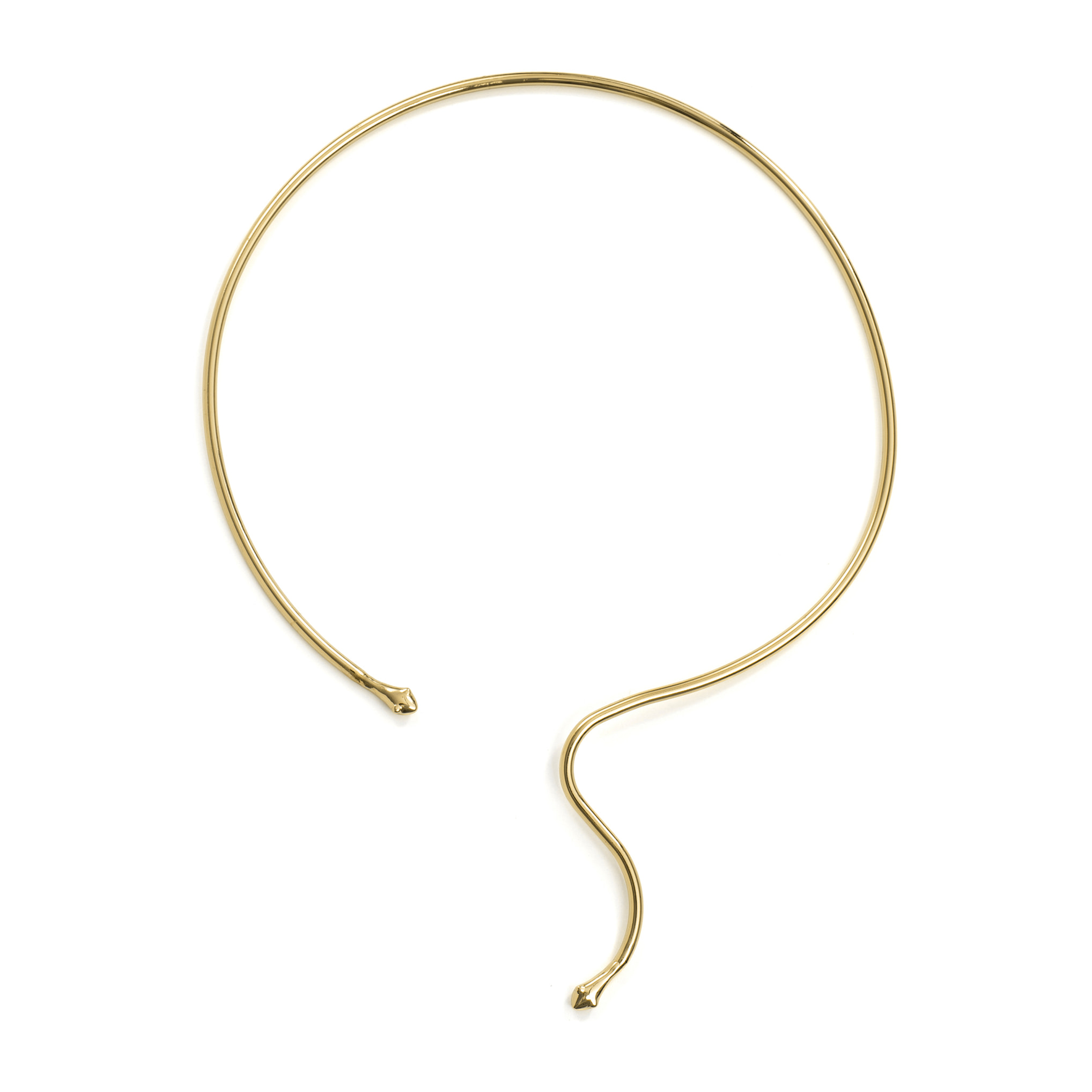 Collar Serphentia acabado oro amarillo 18k