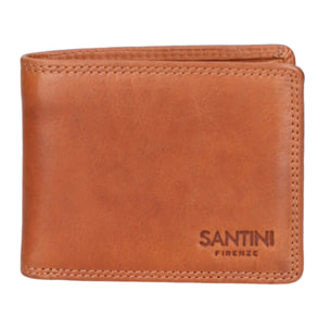 portafoglio unisex In Vera pelle Made in India 13x10x2 cm