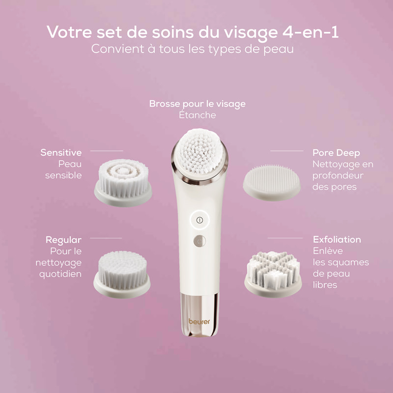 Brosse nettoyante visage - FC 97 Pureo Fresh Glow