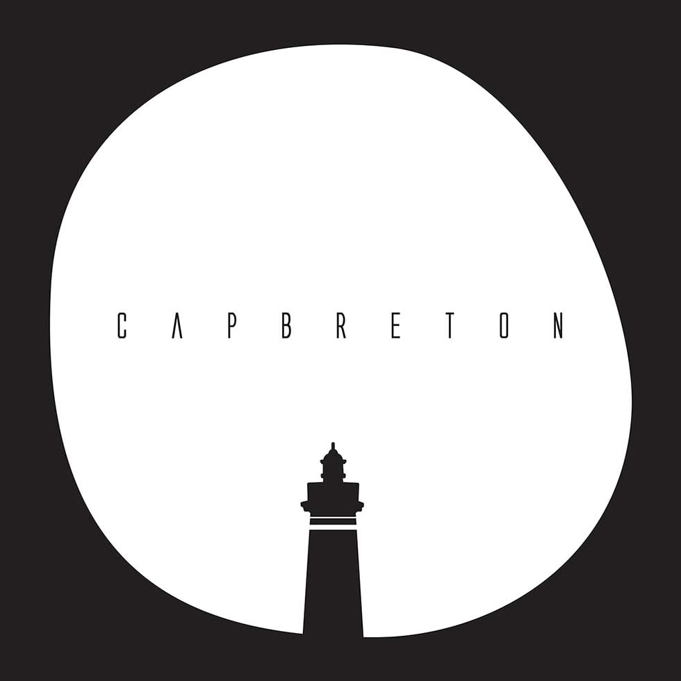 Affiche minimal capbreton Affiche sous cadre bois