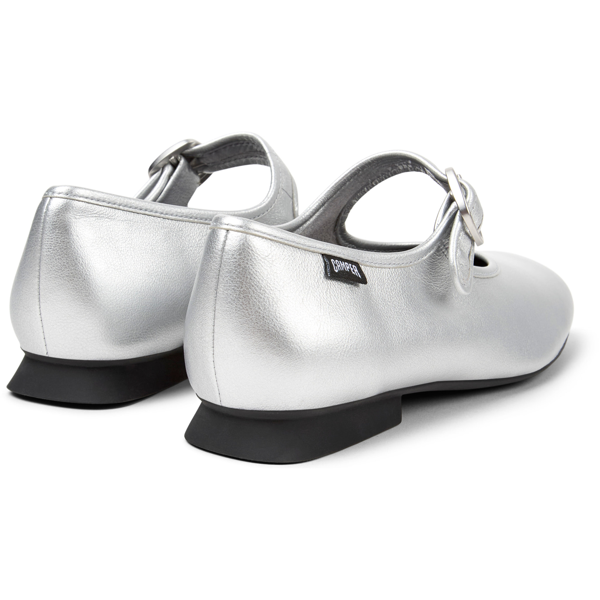 Bailarinas - CAMPER Casi Myra - Gris - Cuero liso