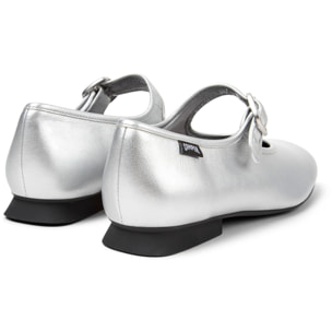 Bailarinas - CAMPER Casi Myra - Gris - Cuero liso