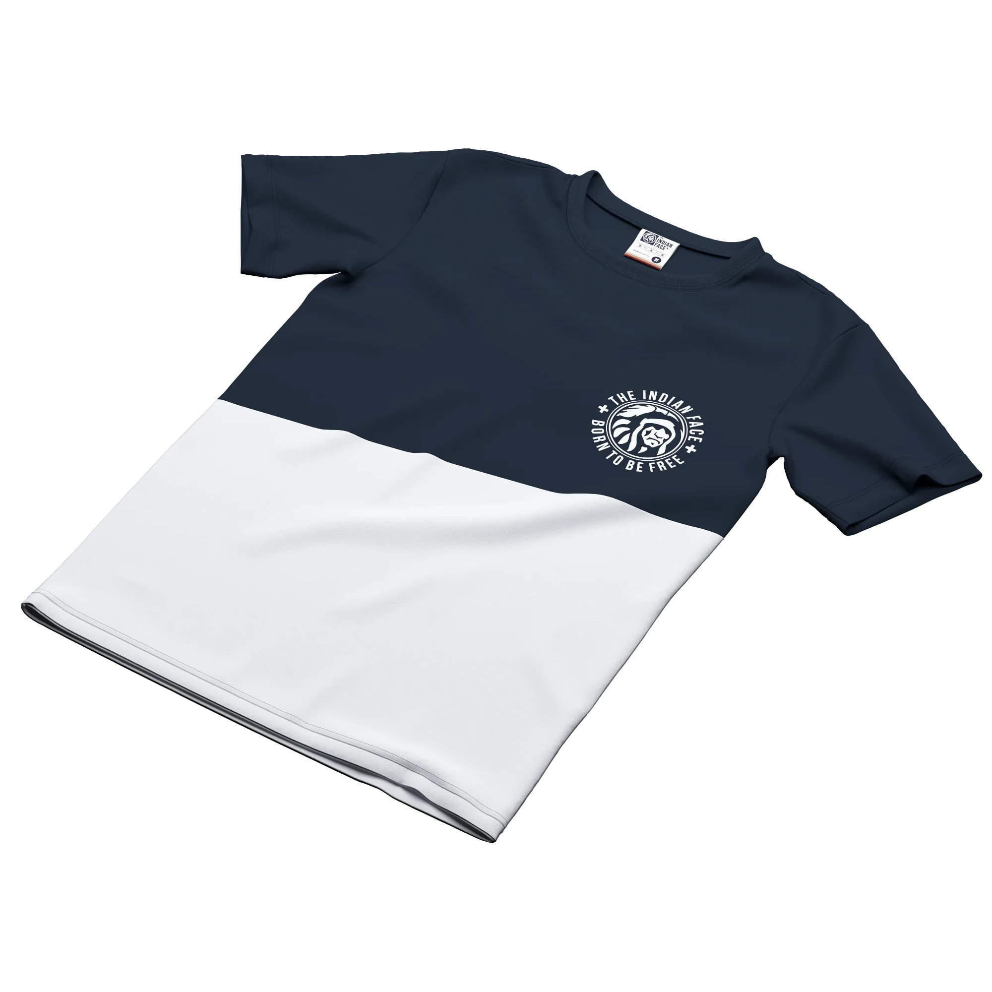 Camisetas para hombre, mujer y niño The Indian Face Maverick Blue / White