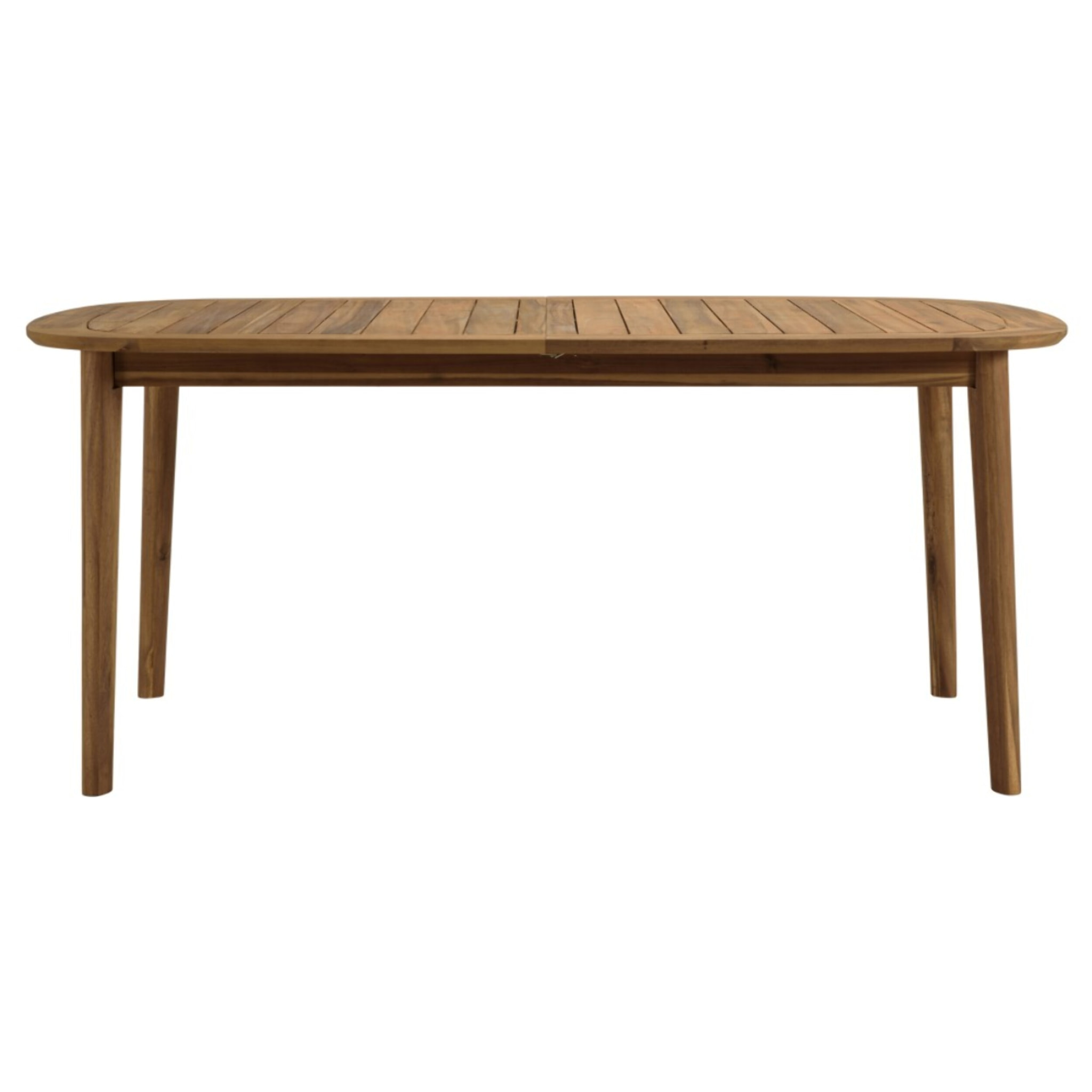VICK - Table de jardin extensible en acacia huilé 180/240x110cm