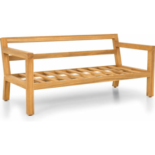Salon de jardin 4 places en bois FSC - PALAU