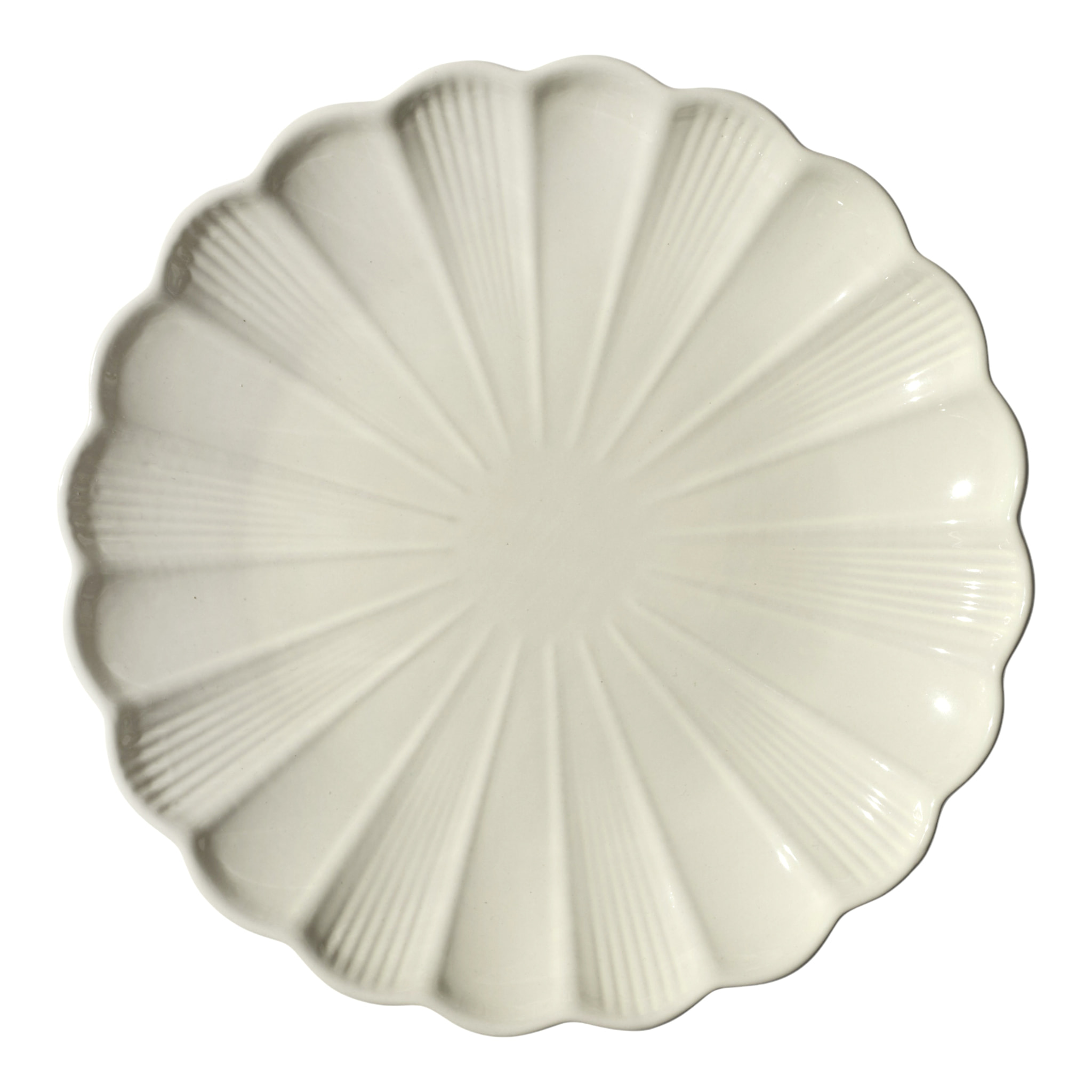Assiette Calista Ecru D27cm