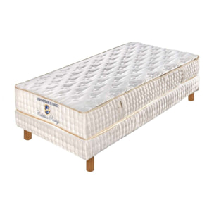 ENSEMBLE Prince - Matelas 1 Place + 1 Sommier