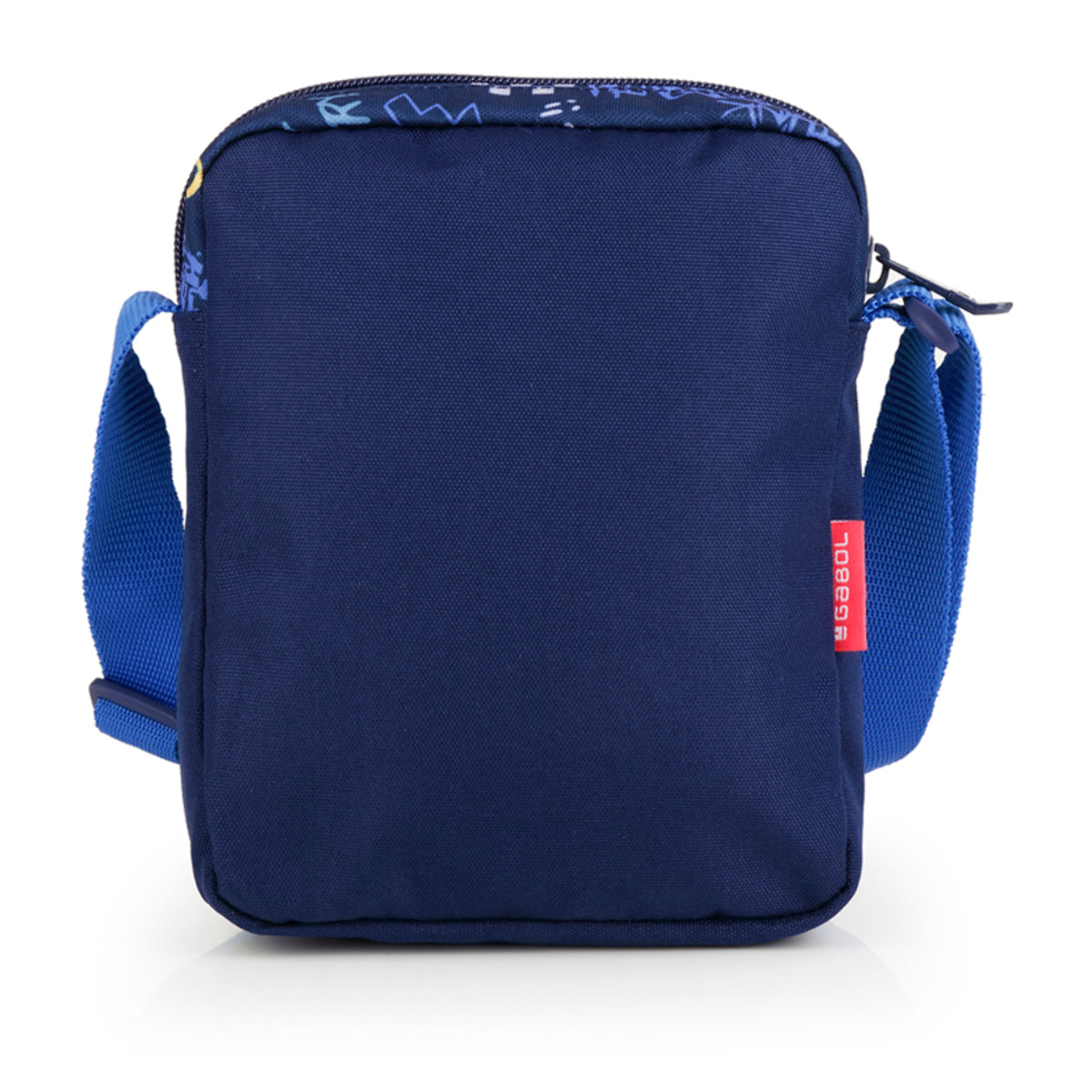 Bandolera infantil Gabol SKULL azul y resistente al agua