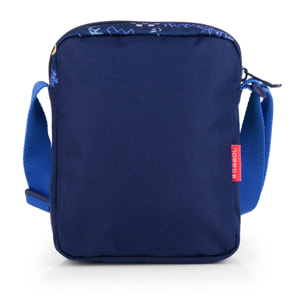 Bandolera infantil Gabol SKULL azul y resistente al agua