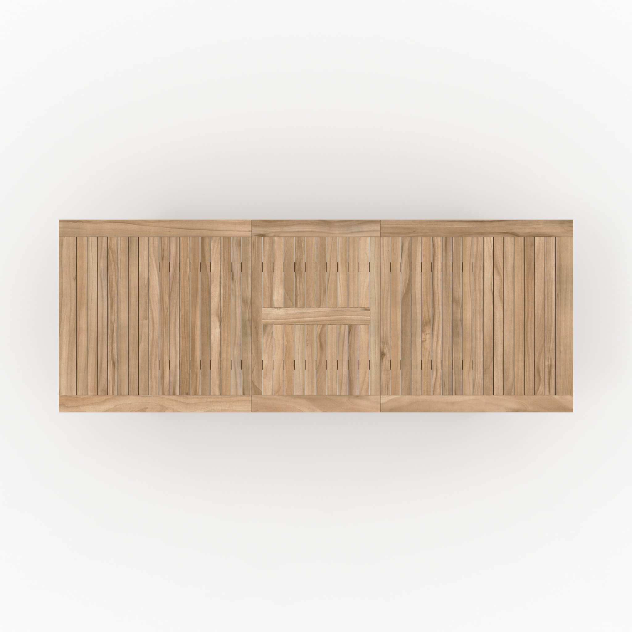 Table et chaises de jardin 8 personnes en bois et résine tressée - Tiptur