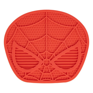 Comedero de silicona para perros diseño spiderman