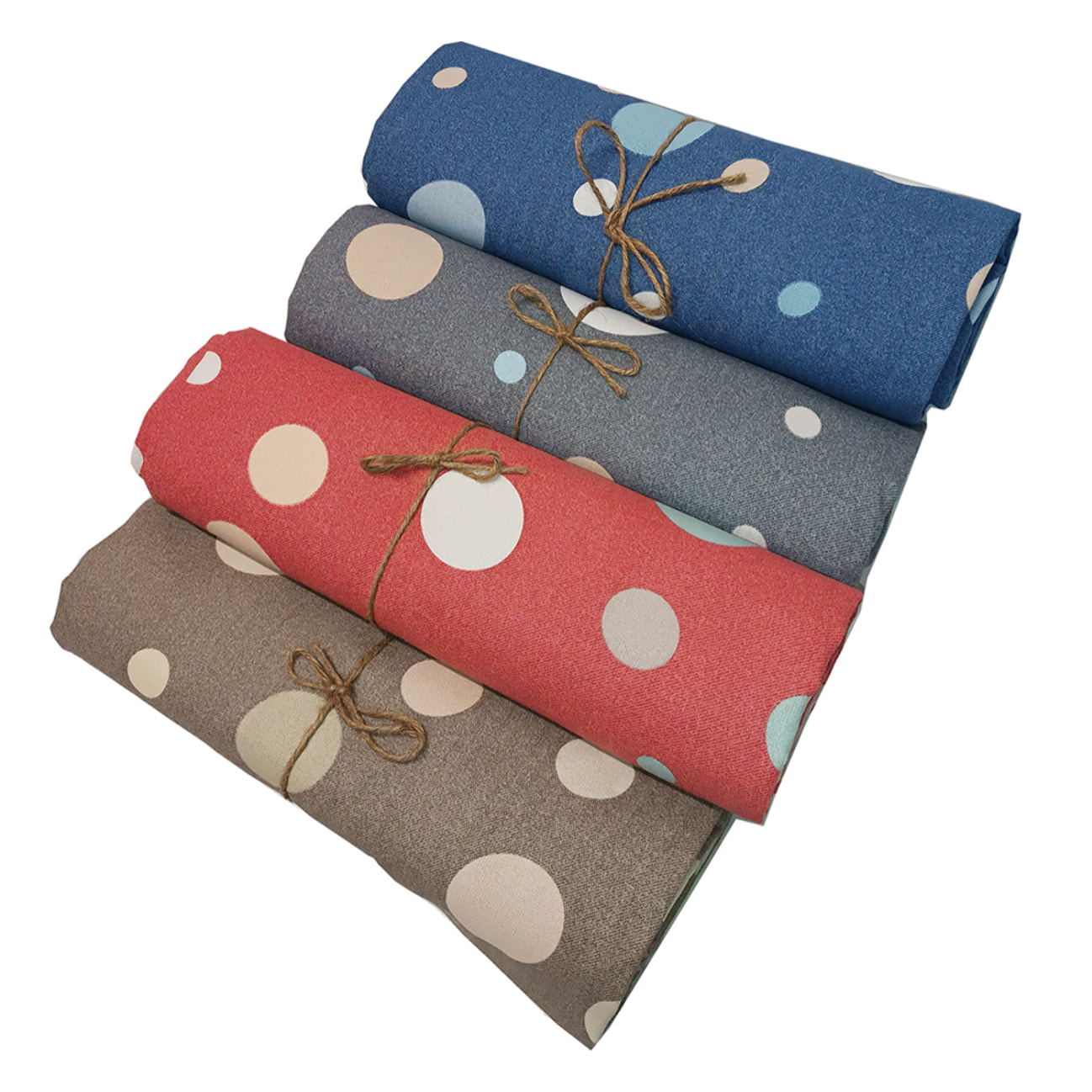 Copriletto di cotone Palla rosso