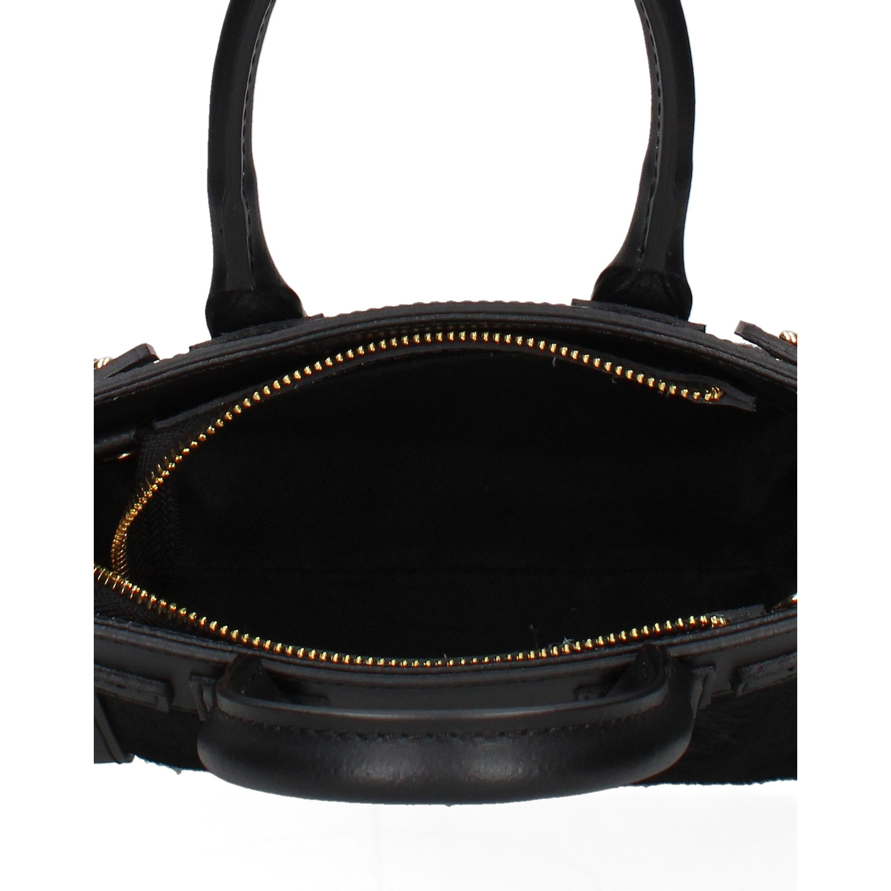 Borsa a mano da donna Made in Italy - Modello Oriana Plus - Vera pelle - 8.5 x 11.5 x 4.0 cm