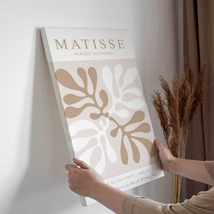Tableau Matisse formes organiques modernes Toile imprimée