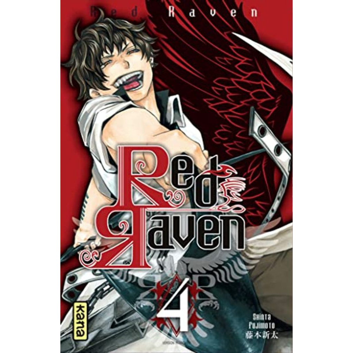 Shinta Fujimoto | Red Raven - Tome 4 | Livre d'occasion