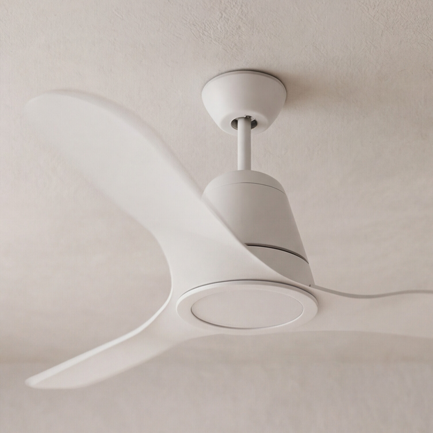 Forlight Ventilador IP20 Tiga LED 18.9W 3000K Blanco brillante Transparente