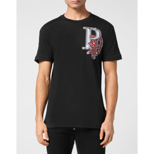 PHILIPP PLEIN T-Shirt Round Neck SKULL