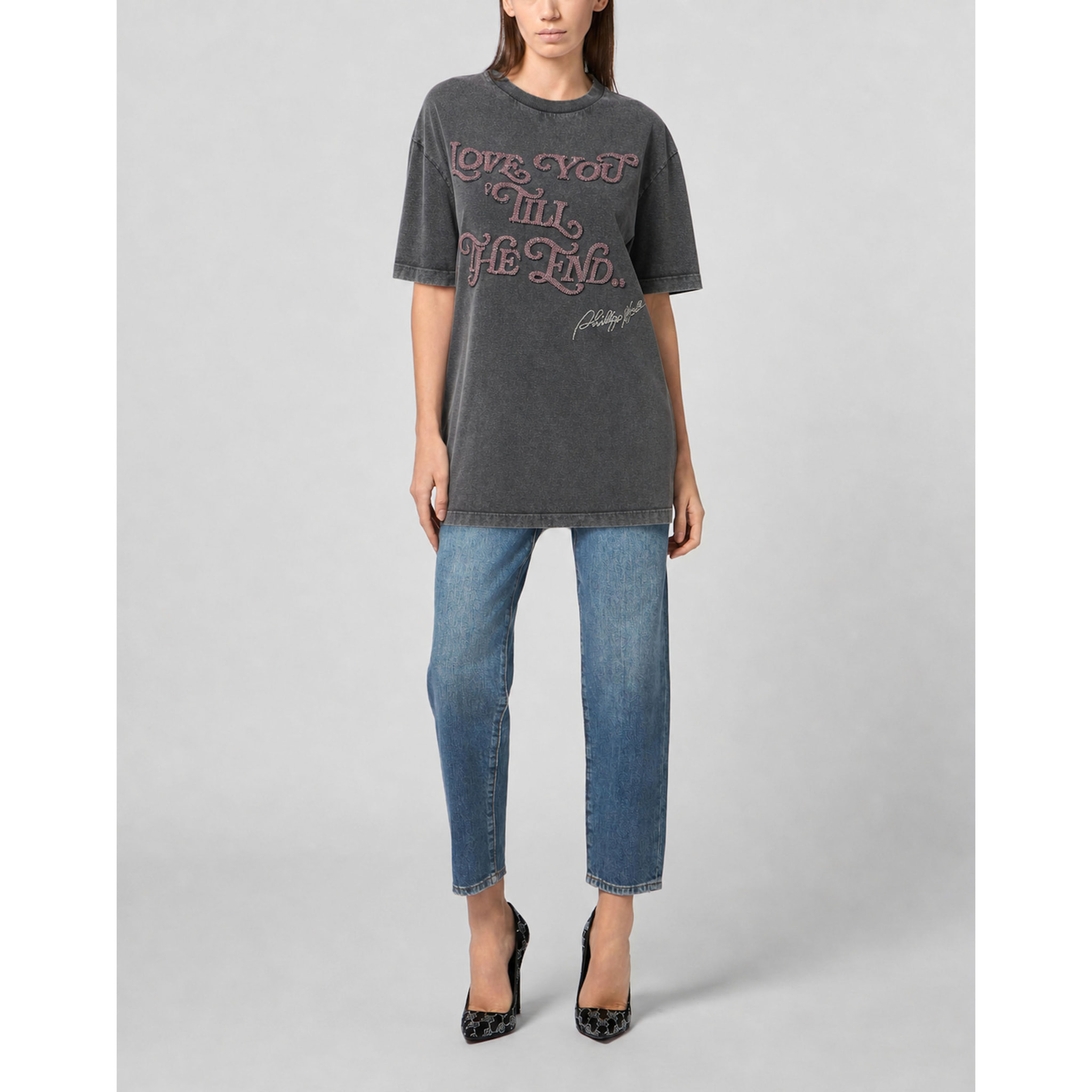 PHILIPP PLEIN Abiti T-shirt corti LOVE