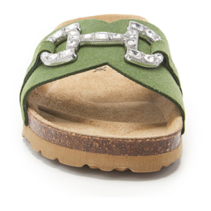 Sandalia BABUNKERS VERDE