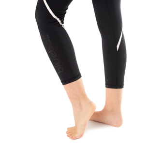 Mallas slim de cintura alta para mujer BLUEBALL Arola - Negro