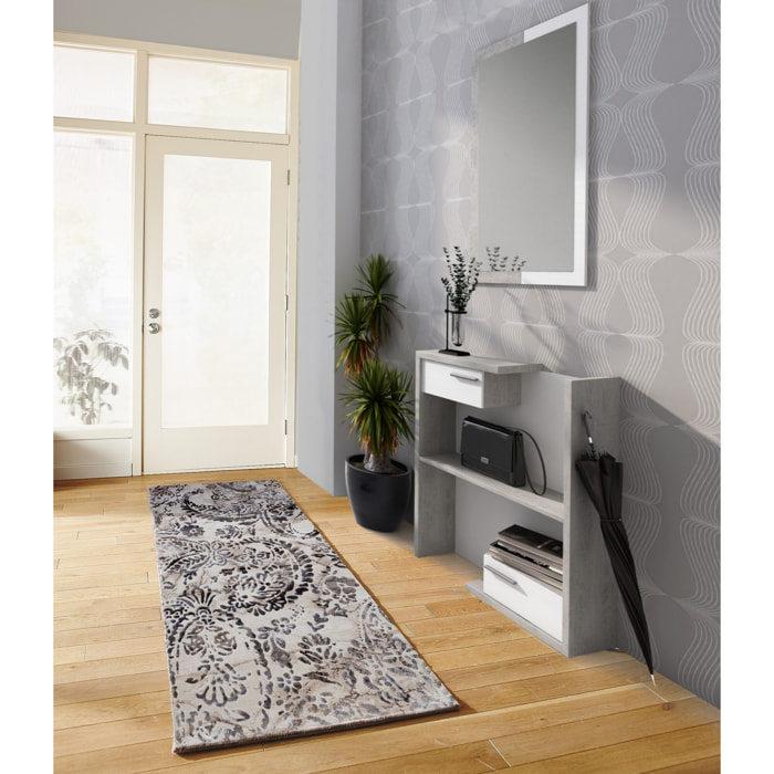 Tapis de couloir Tomasucci ELEGANT BROWN 14, en polypropylène, marron, 80 × 150 cm