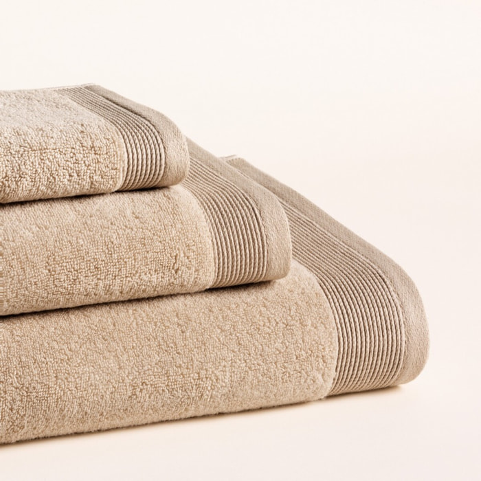 Lot de 3 serviettes de sable Harmony - Zero Twist - 600 grammes