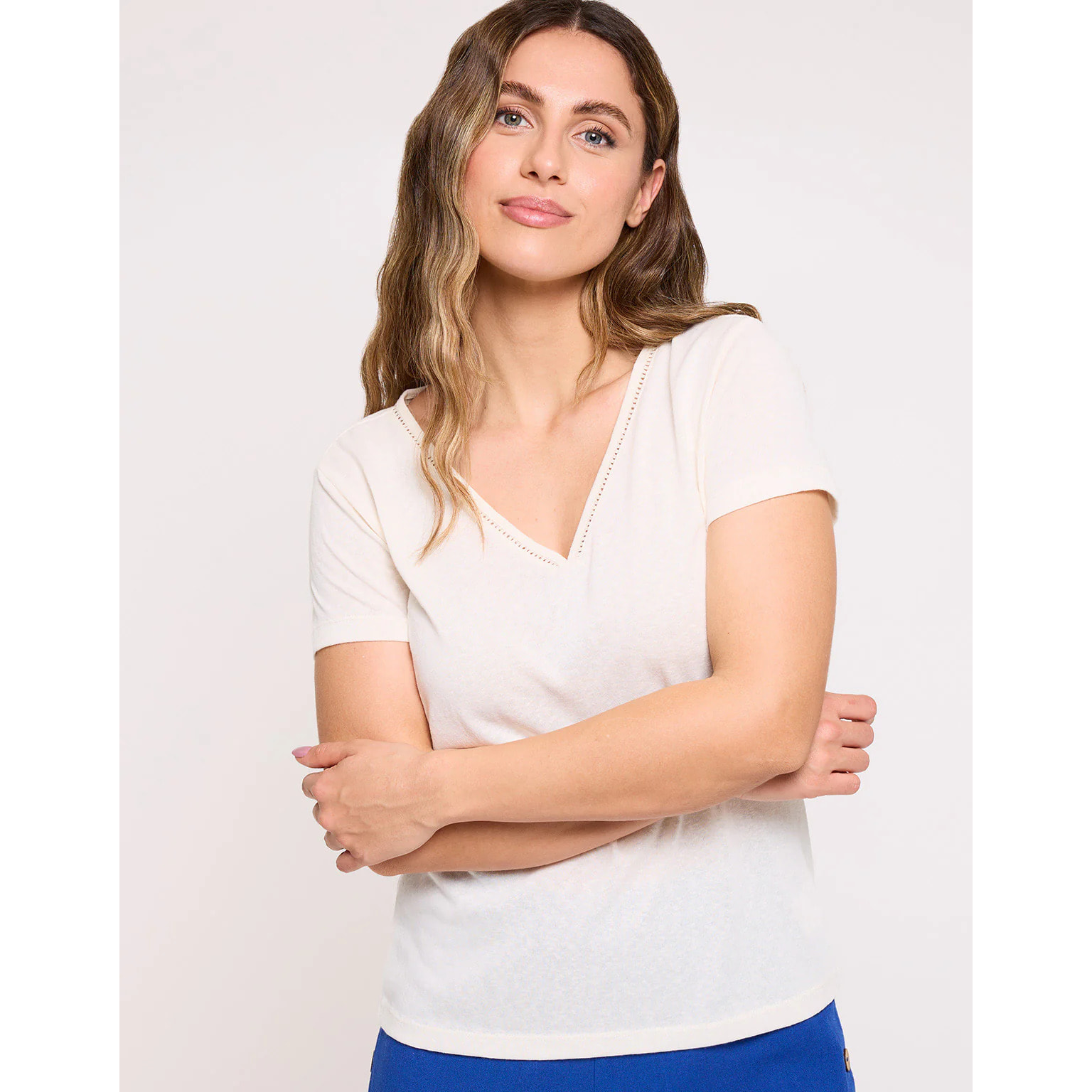 Camiseta Manga Corta Beige - Kipar