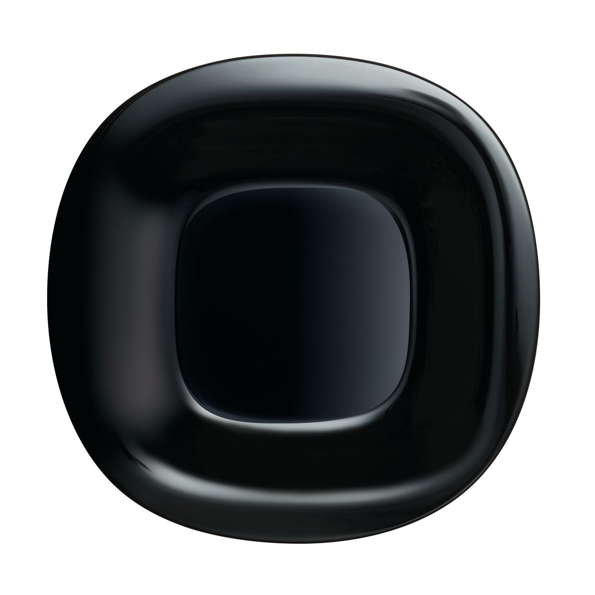 6 platos negros 28,8 x 27 cm Carine - Luminarc