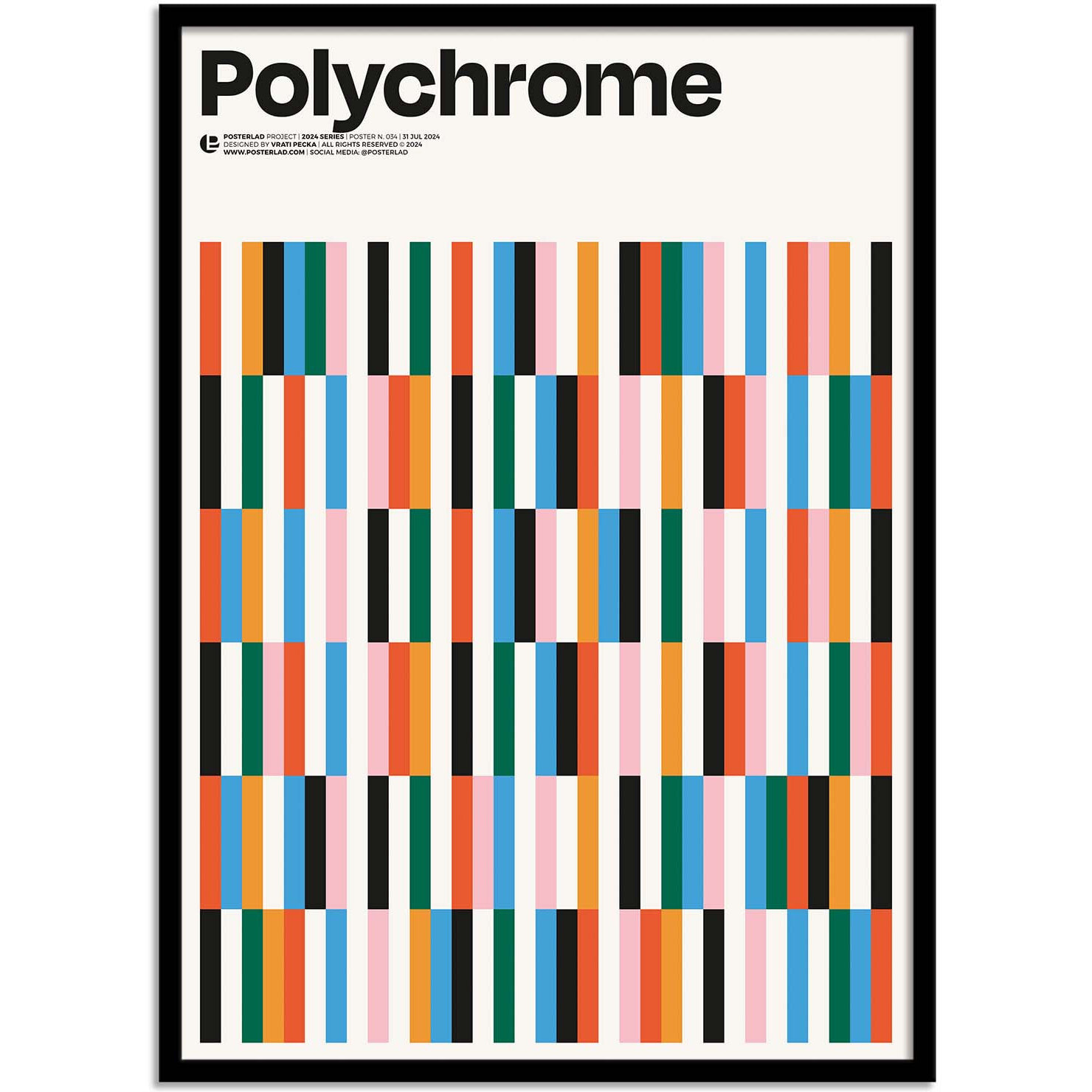 Affiche - Polychrome - Posterlad
