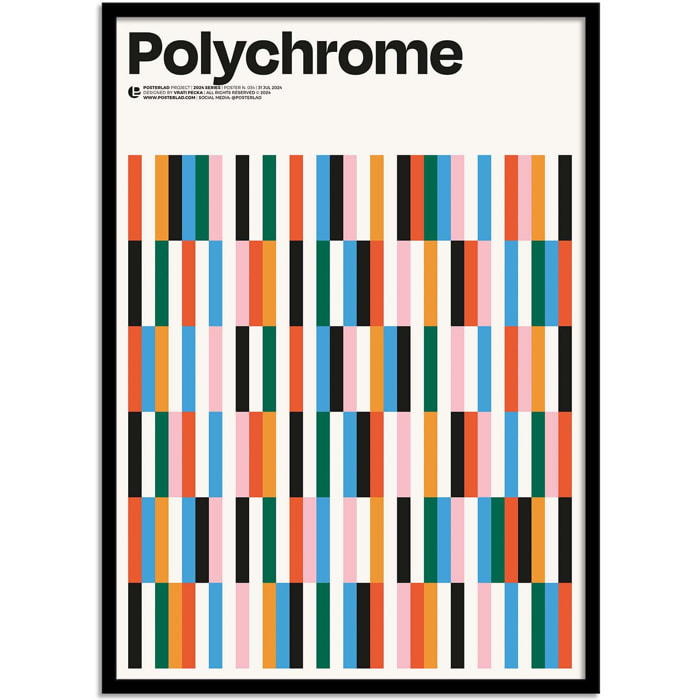 Affiche - Polychrome - Posterlad