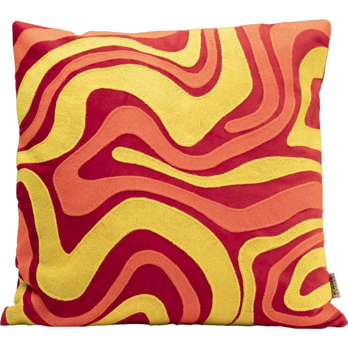 Coussin Electric Feeling rouge Kare Design