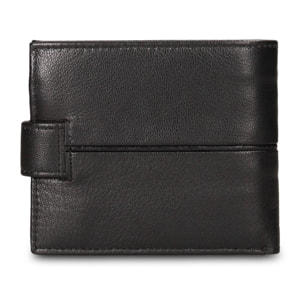 Portafoglio uomo in vera pelle - Modello Umbria Lux - Casual - 11.0 x 9.5 x 2.0 cm