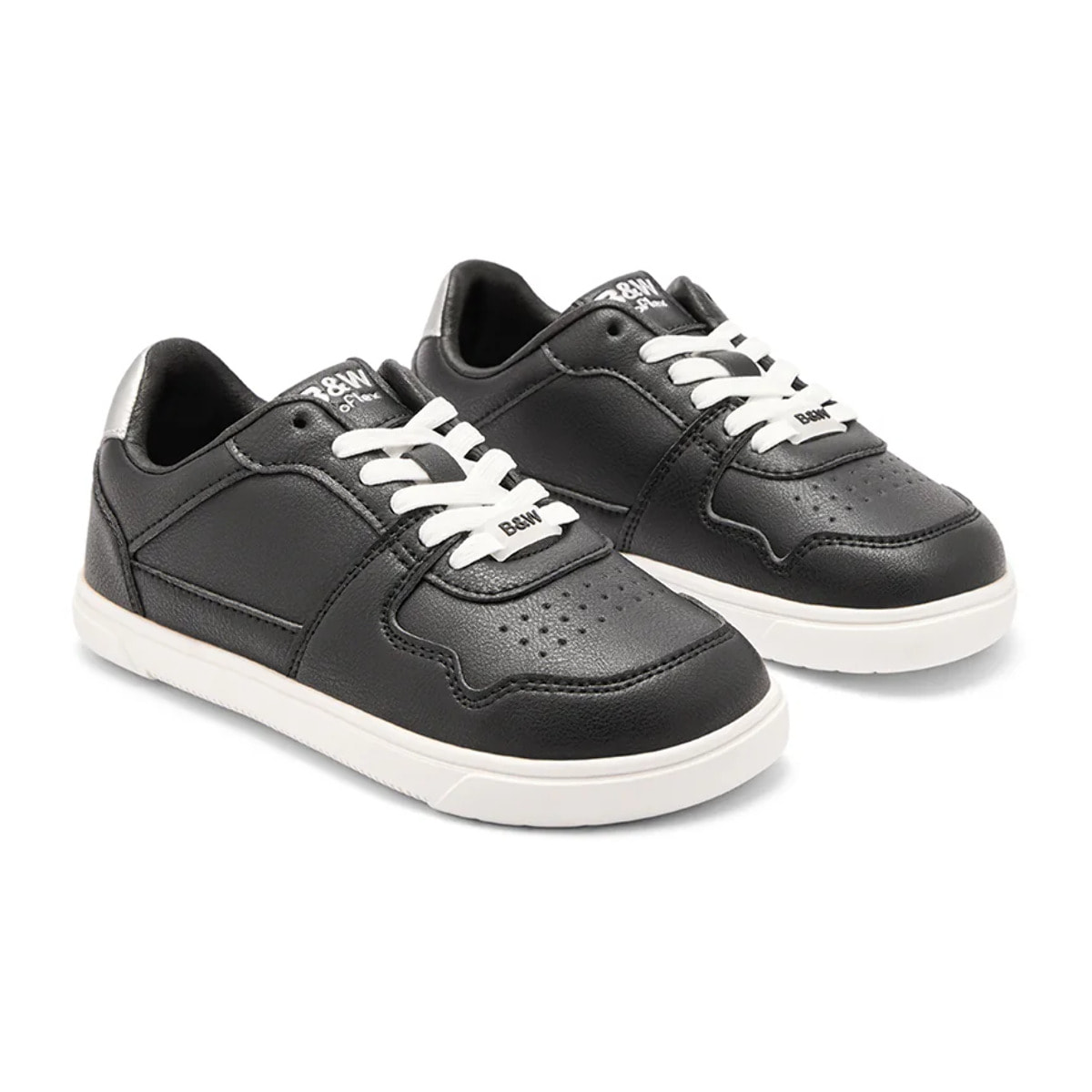 Zapatillas de Niños GoFlex Puntera Amplia y Flexible Negro