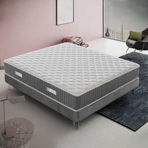 Materasso 135x190 Molle insacchettate e memory foam 9 Zone differenziate Altezza 22 cm