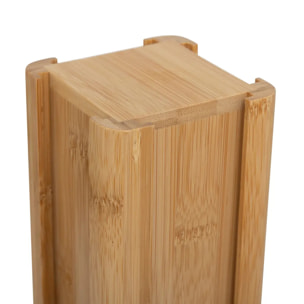 Porte-capsules rotatif en bambou